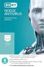 Eset NOD32 Antivirus Latest Version - 1 PC, 1 Year